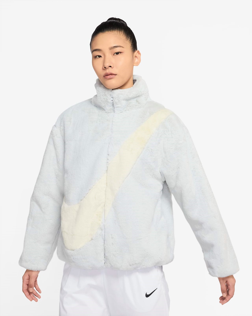 nike jacket fur