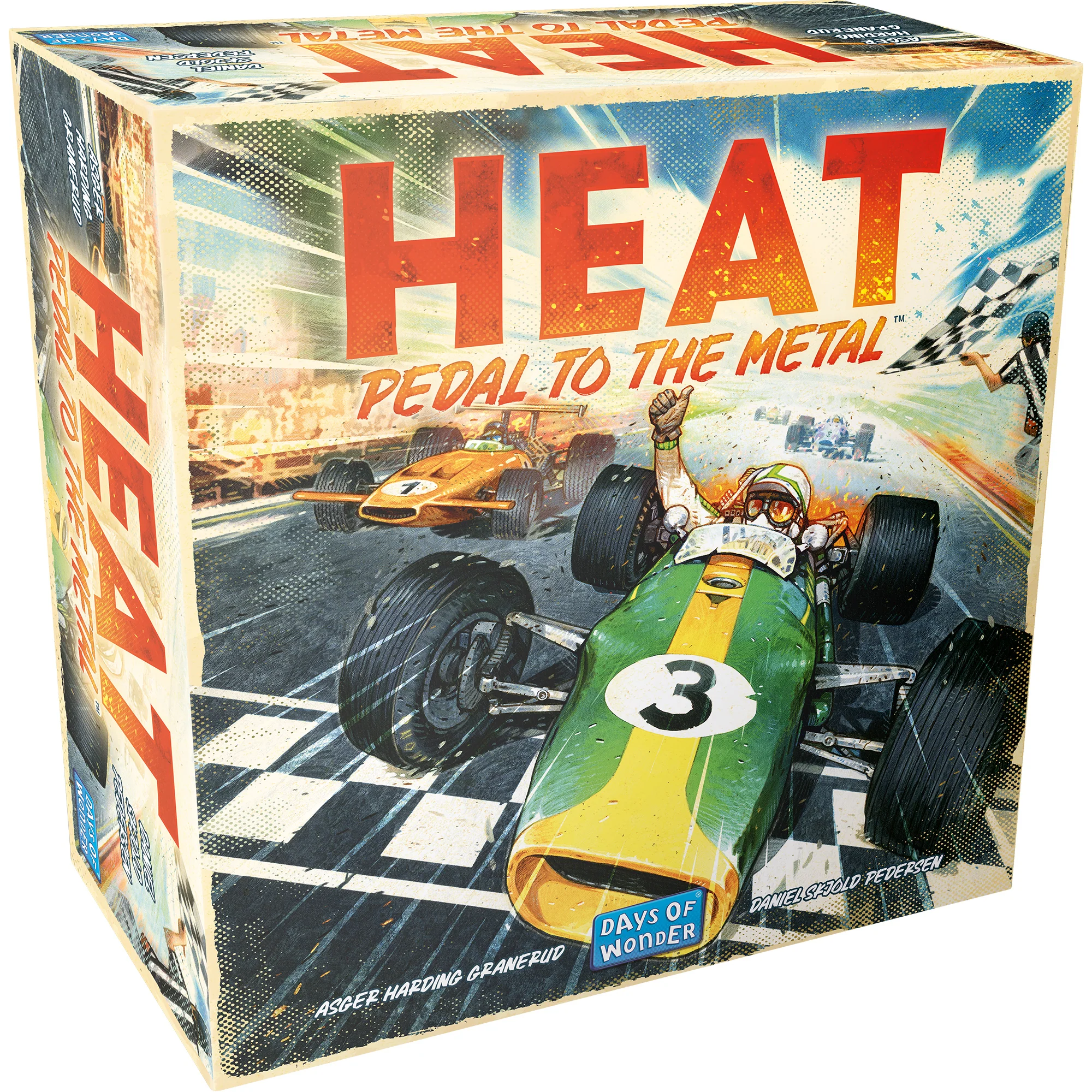 Heat: Pedal to the Metal (英文版) - Board Game Walker 桌遊行者