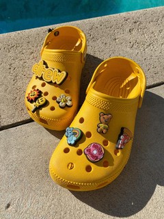 Crocs Justin Bieber drew Classic 25.0cm｜サンダル