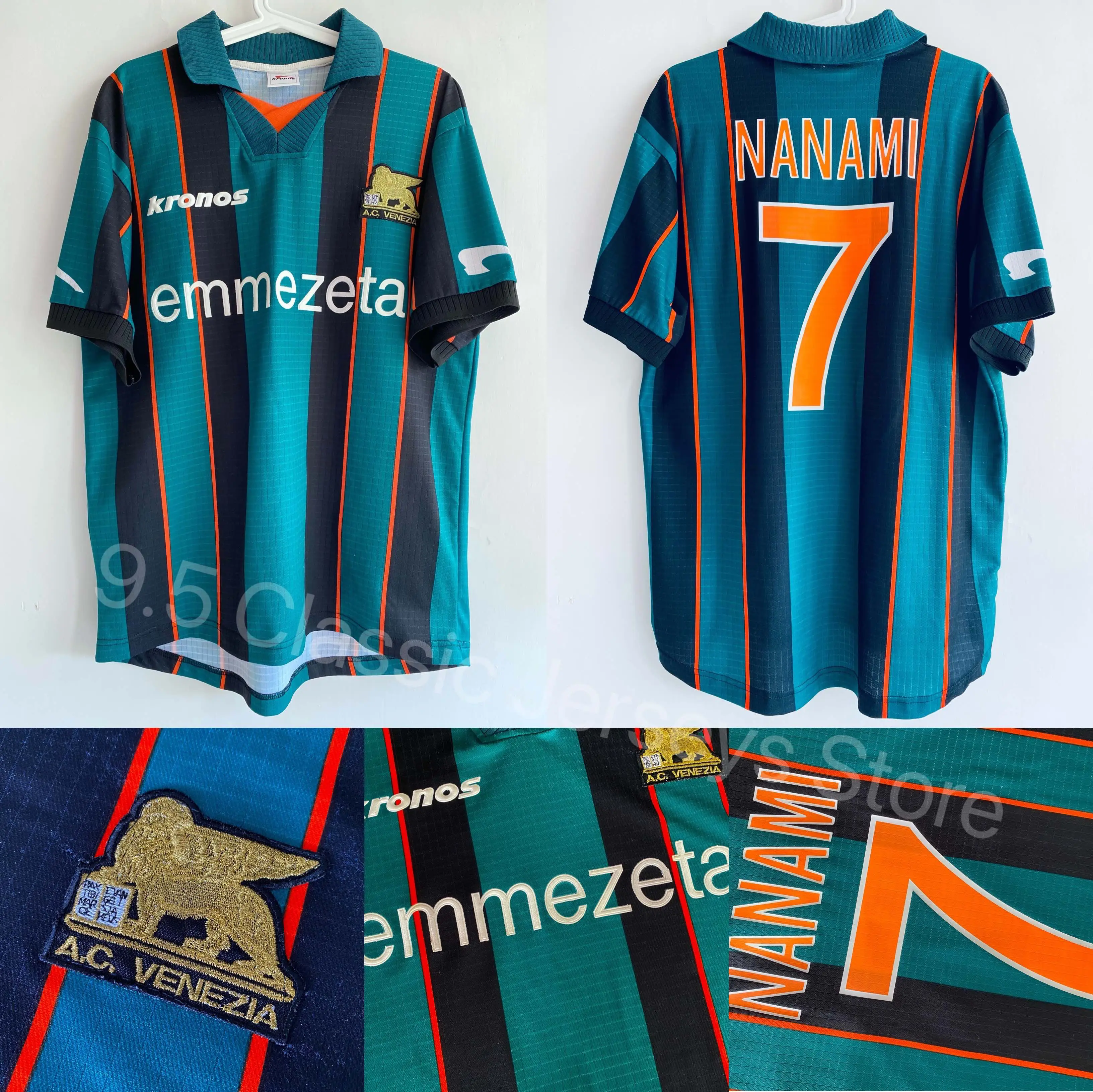 99-00 Kronos AC Venezia away Nanami #7】 【公式通販】