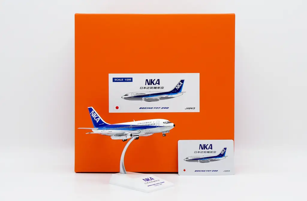 JC NKA日本近距離航空 B737-200 ANA JA8413 1/200 Pre-order] JC Wings